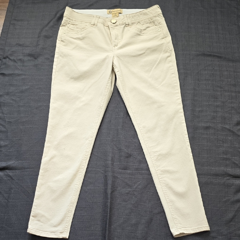 Democracy Women's Cream Skinny Jeans